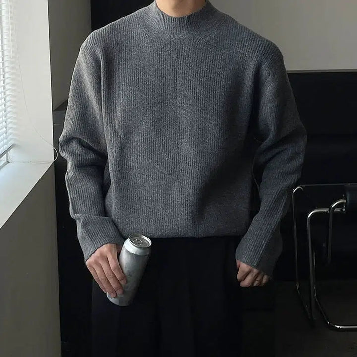 Casual Fit Half Turtleneck Sweater