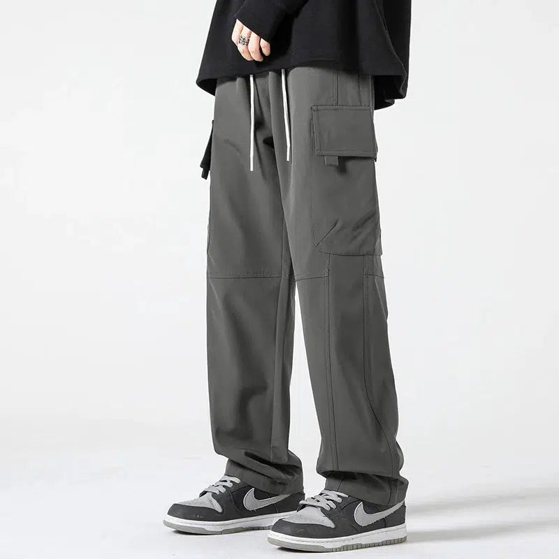 Casual Straight Fit Cargo Pants