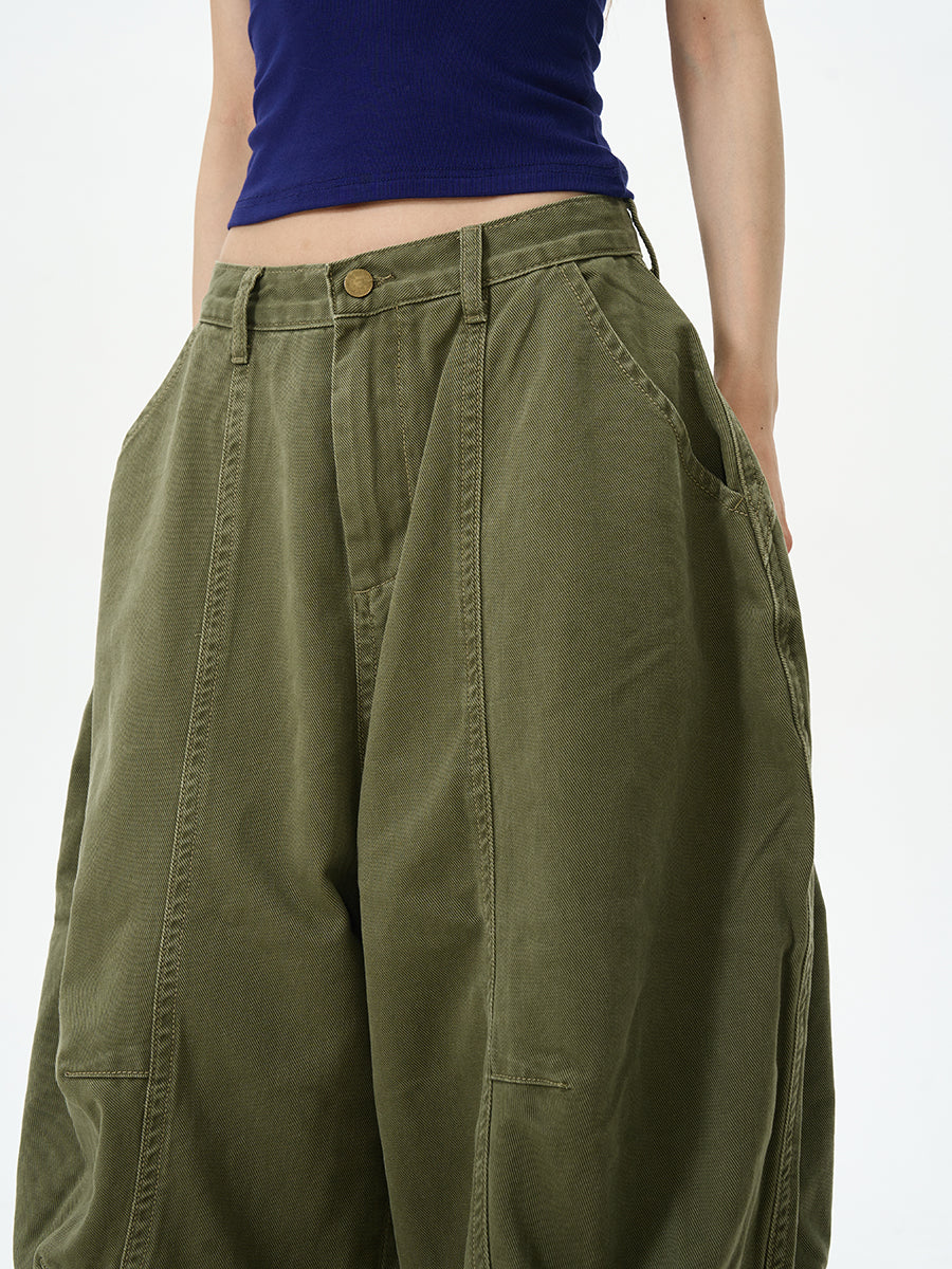 Loose Wide-Leg Casual Pants