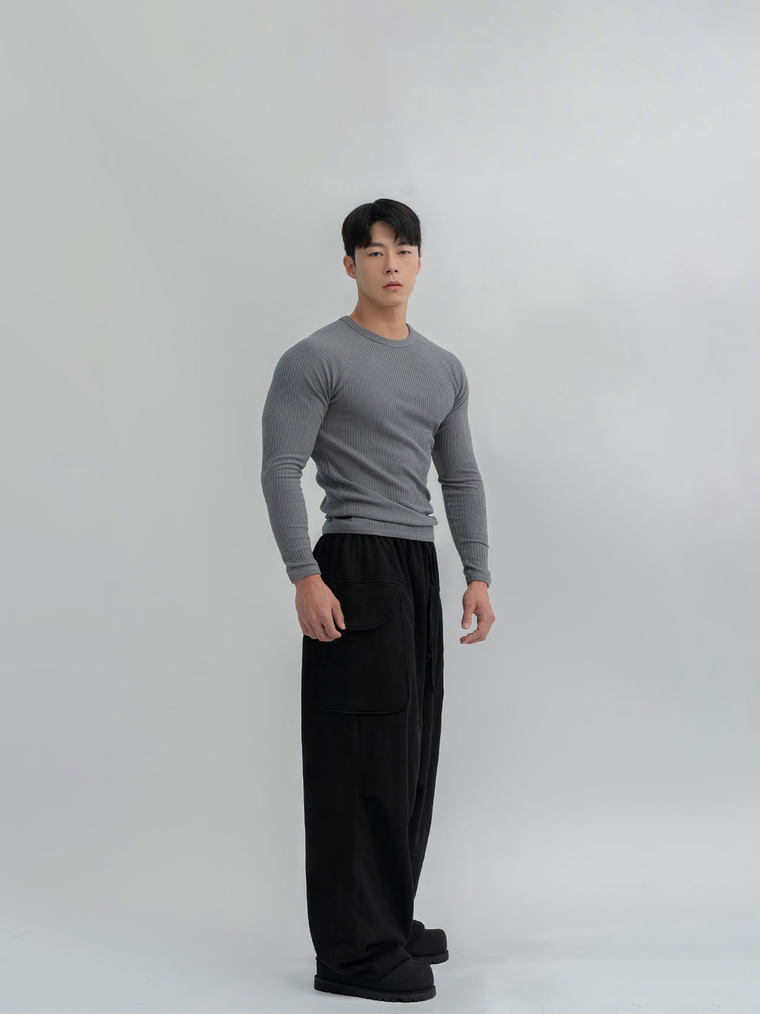 Quick-Drying Long-Sleeved Fitness Pullover