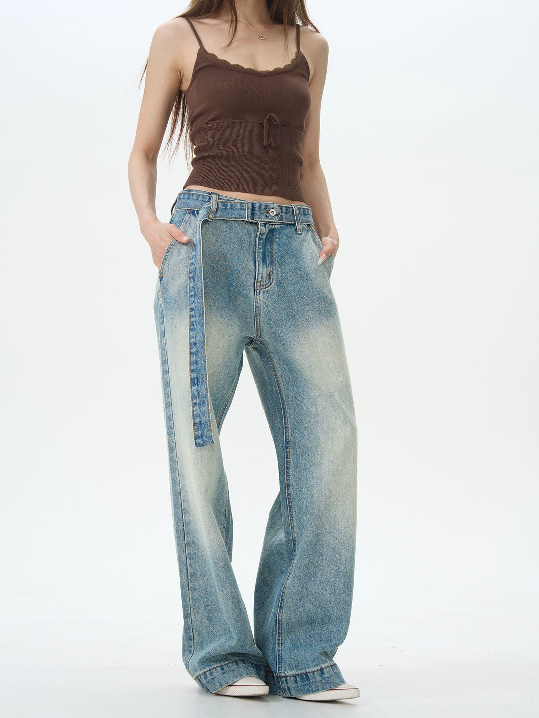 Loose Fit Straight-leg Jeans