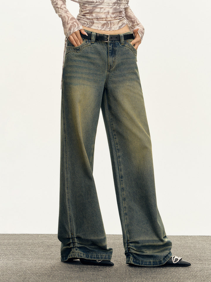 Retro Wide-Leg Jeans