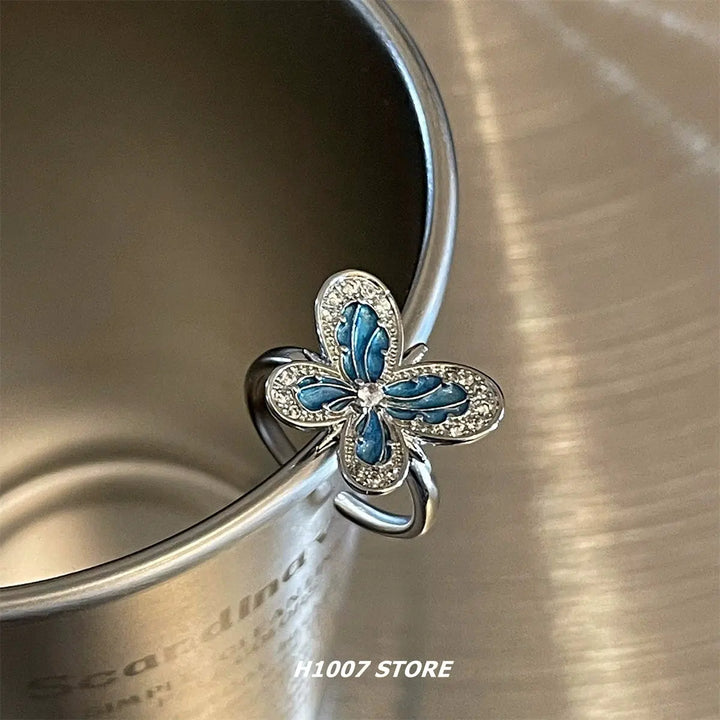 Butterfly Diamond Ring