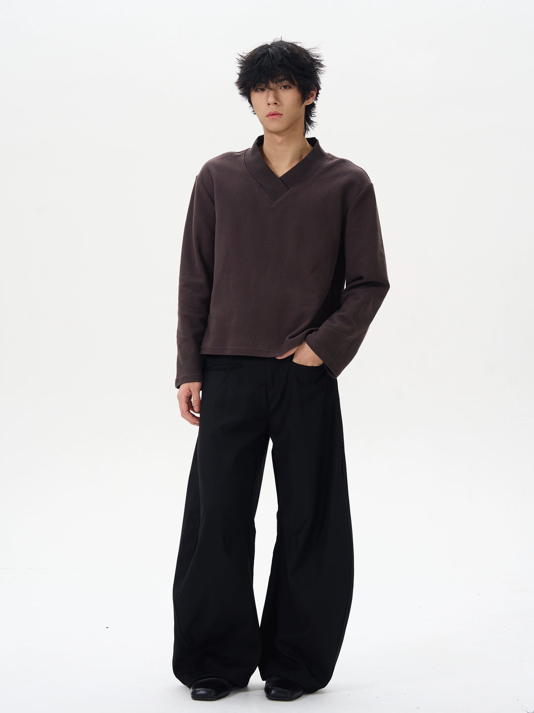 Loose Drape Scimitar Pants