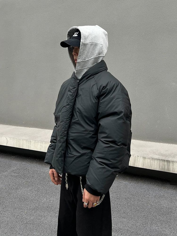 Insulated Down Bomber Jacket