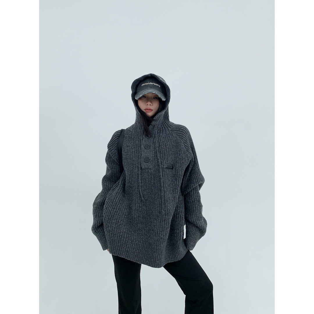 Korean Style Hooded Sweater