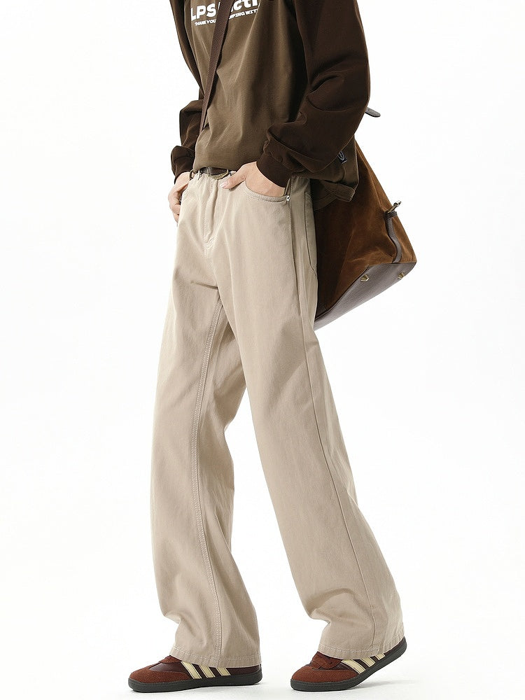 Relaxed Fit Straight-leg Pants