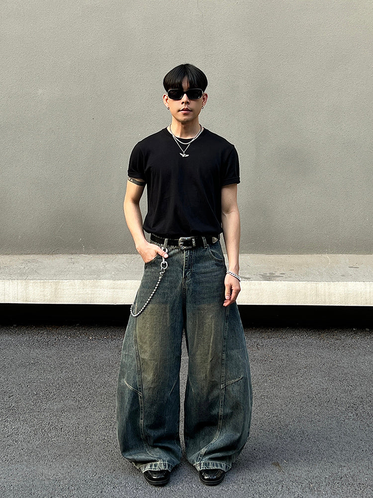 Baggy Straight Leg Jeans