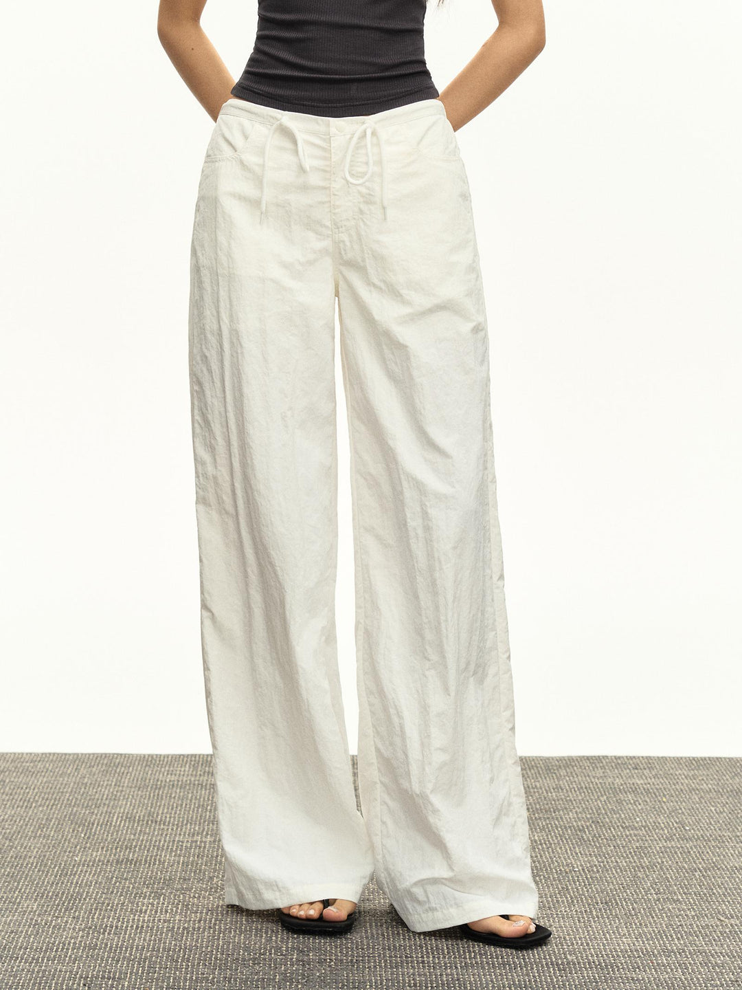 Retro Wide-Leg Loose Casual Pants