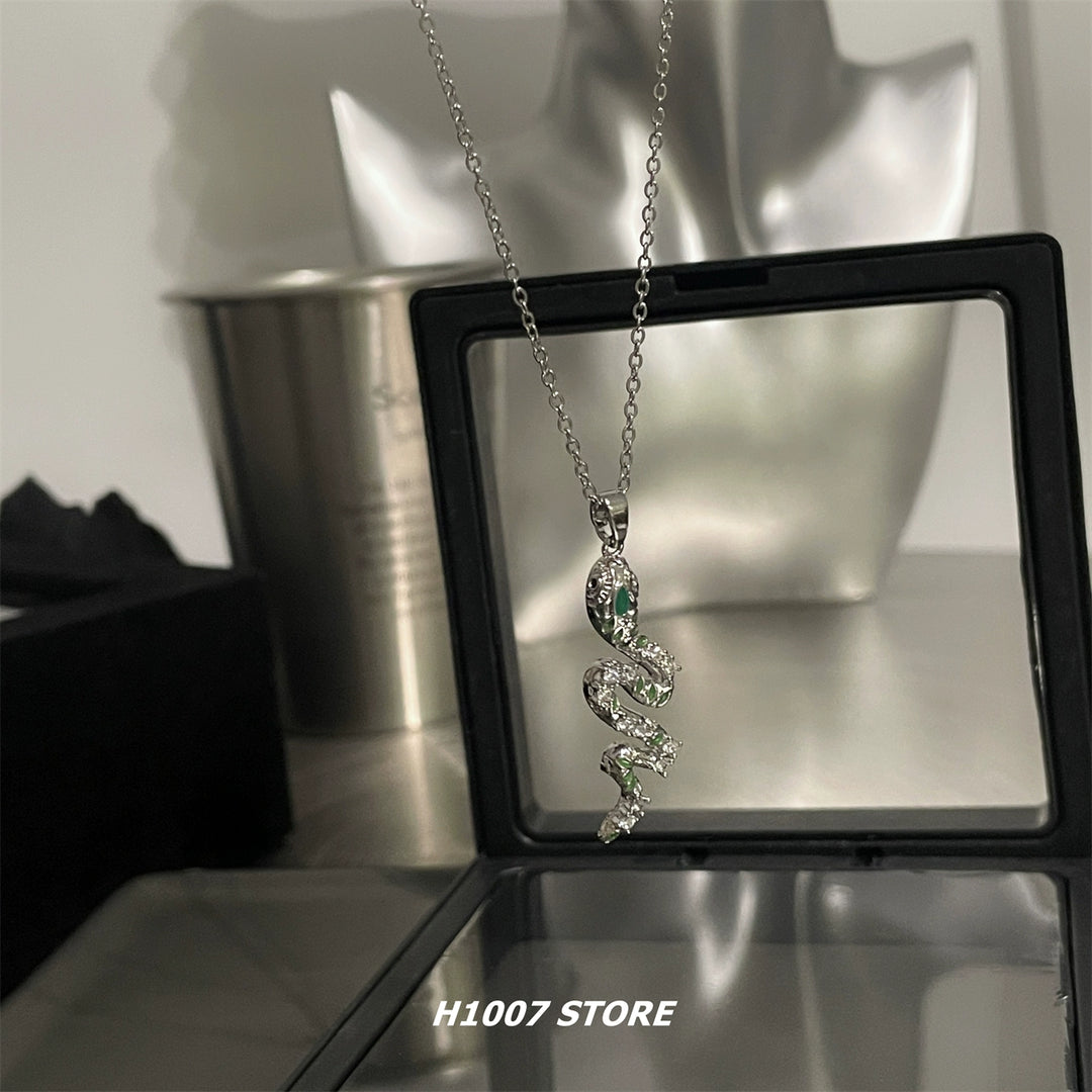 Hip-Hop Snake Clavicle Necklace