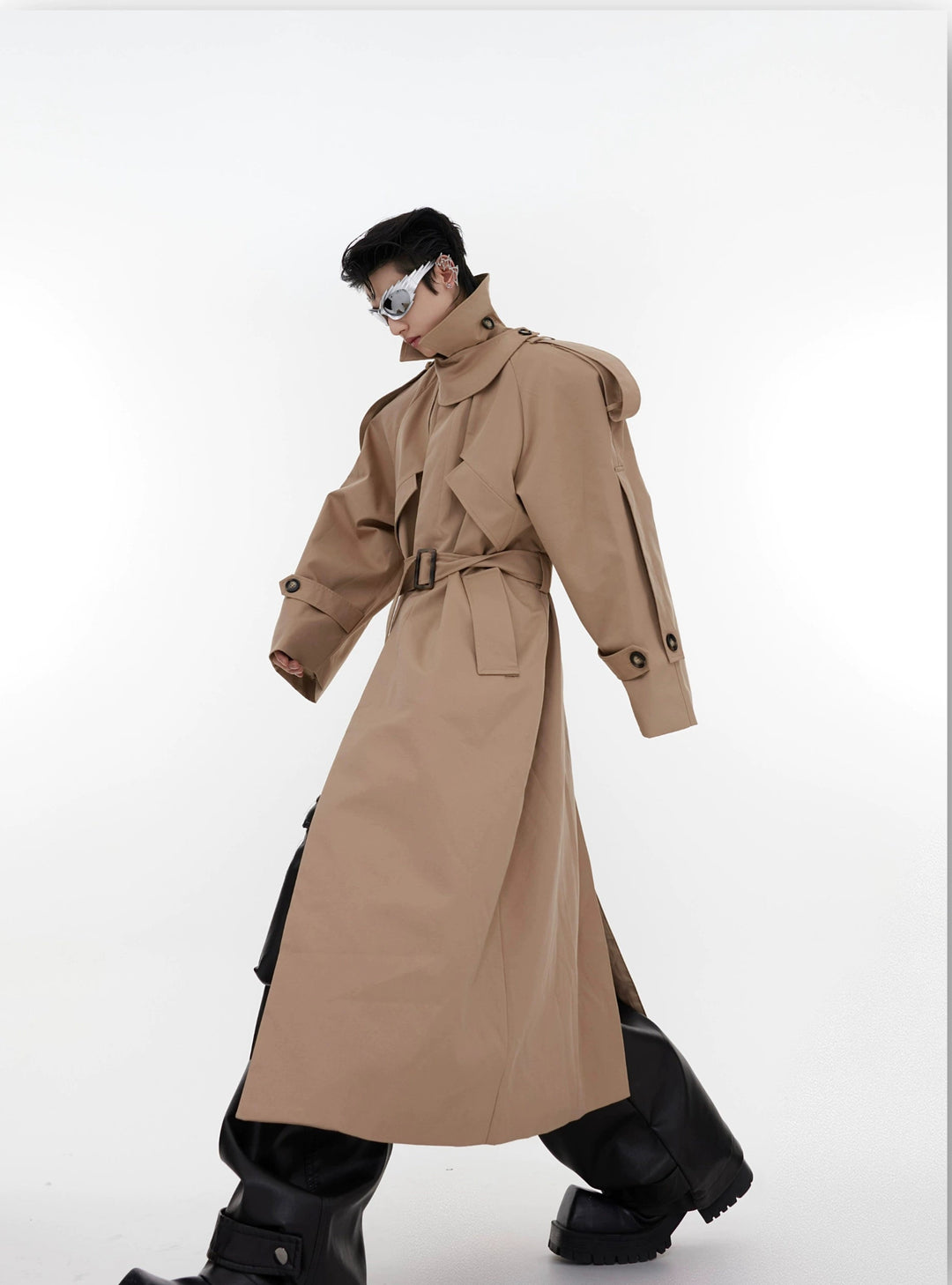 Deconstructed Silhouette Long Coat