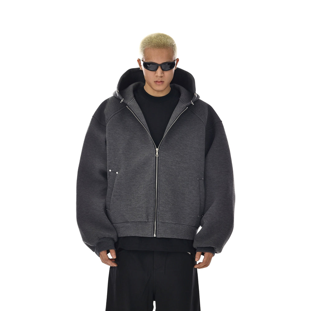 Heavyweight Hooded Zip Sweatshirt