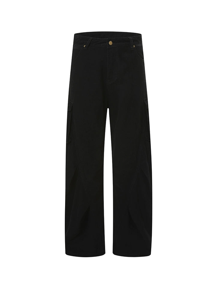 Multi-pocket Straight Casual Pants