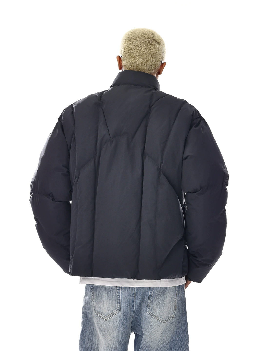 Insulated Stand Collar Cotton Jacket