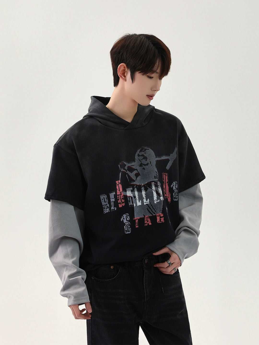 Graphic Hooded Sweatshirt