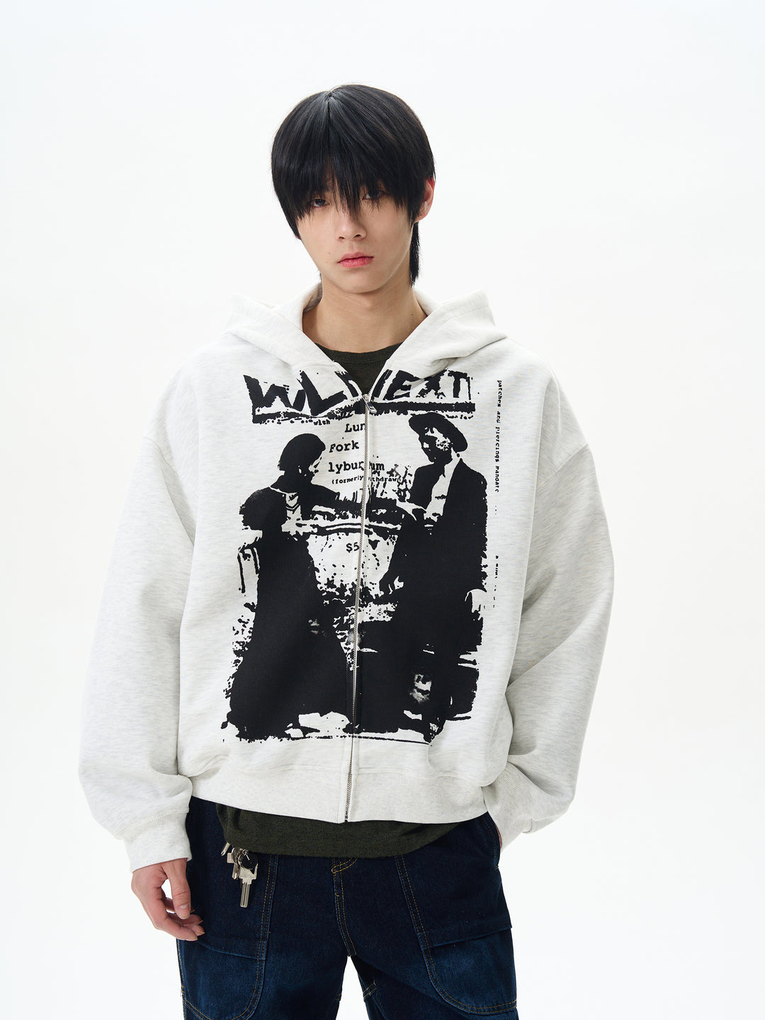 Rock Graphic Hooded Jacket