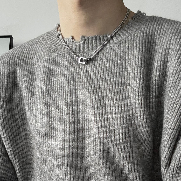 Minimalist Double-Layer Clavicle Necklace