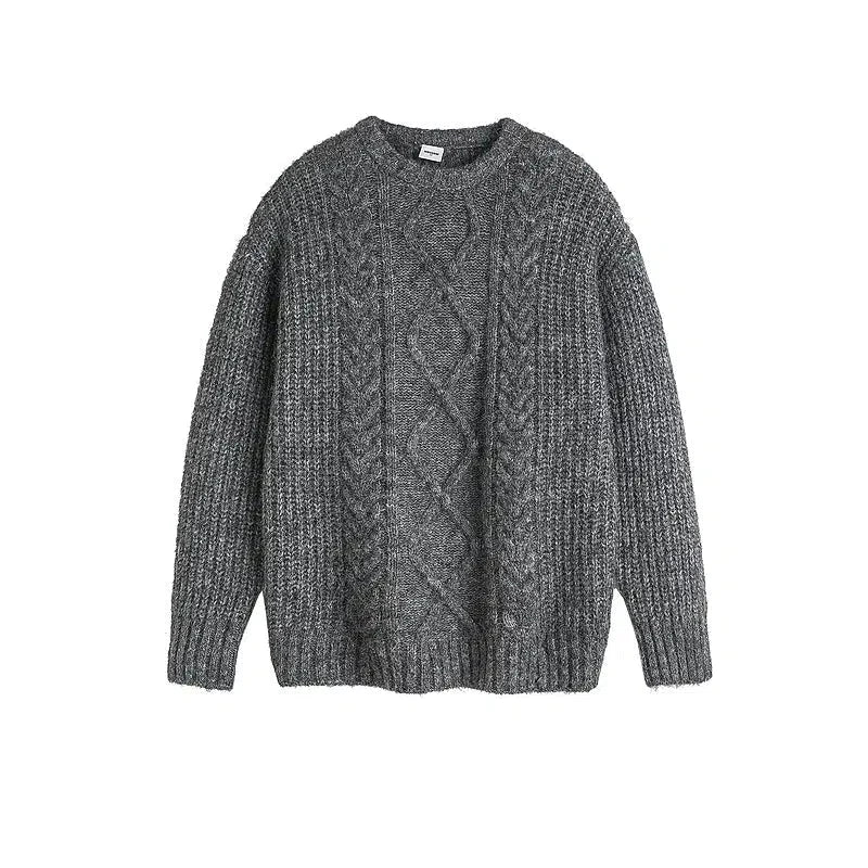 Vintage Knit Cable Sweater