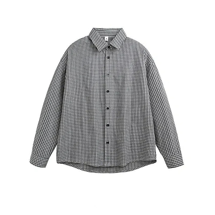 Plaid Long-Sleeve Shirt