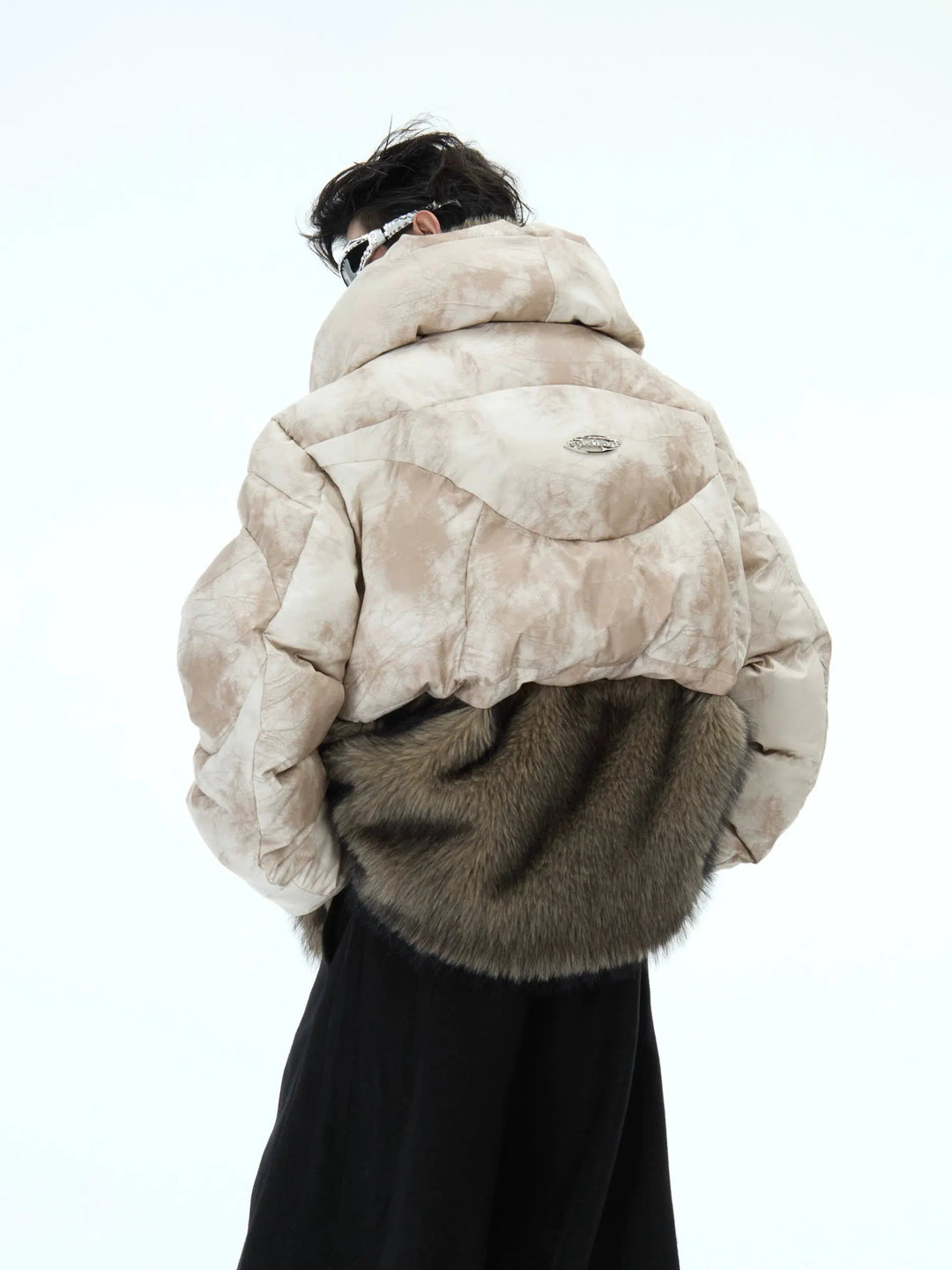 Insulated Fur Trimmed Jacket-The Korean Fashion