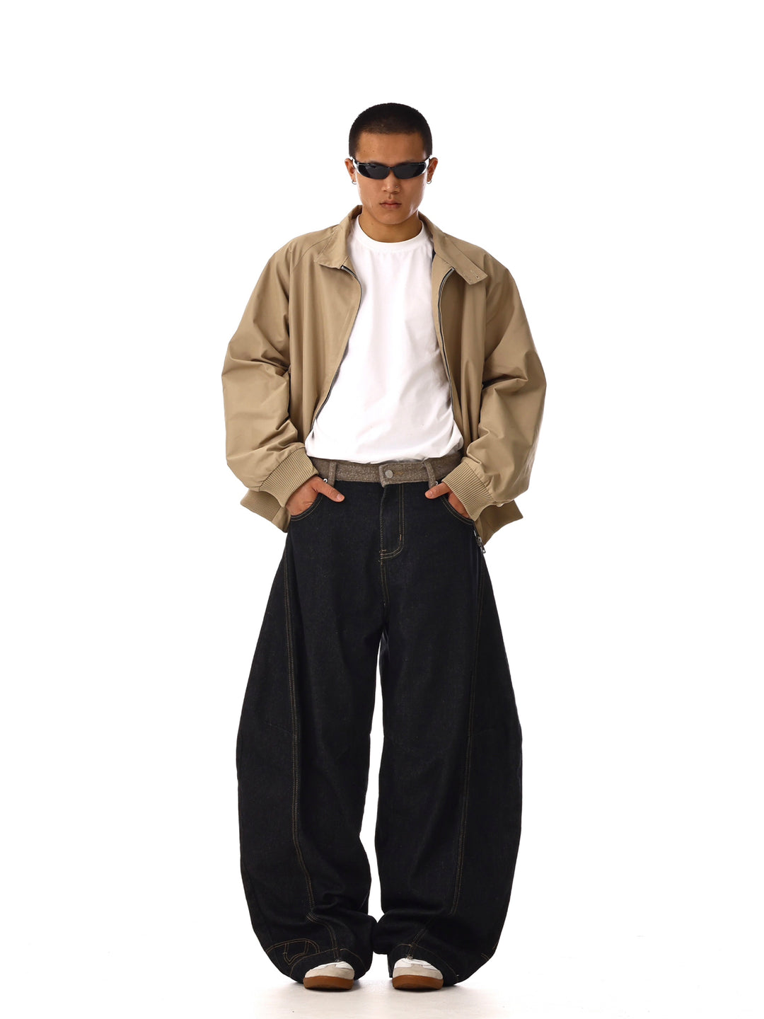 Wide-Leg Casual Street Pants