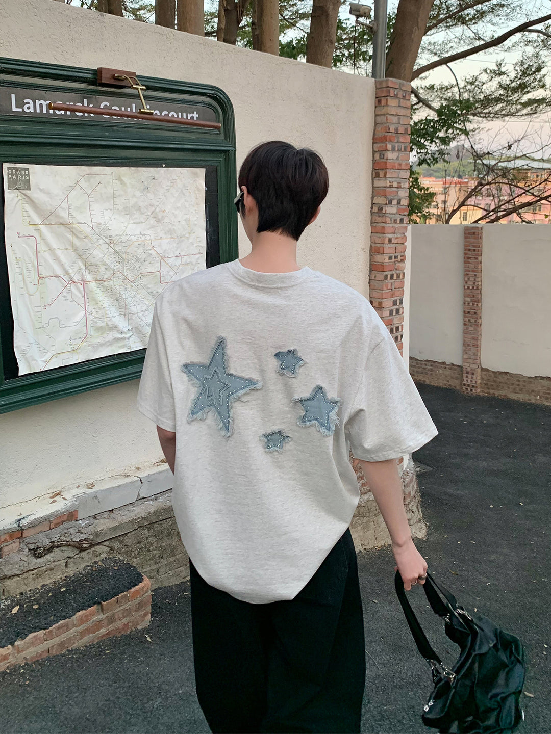 Star Patch Short-Sleeve T-shirt