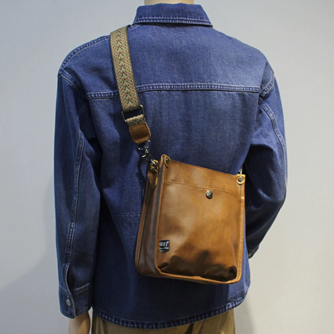 Compact Multi-pocket Shoulder Bag