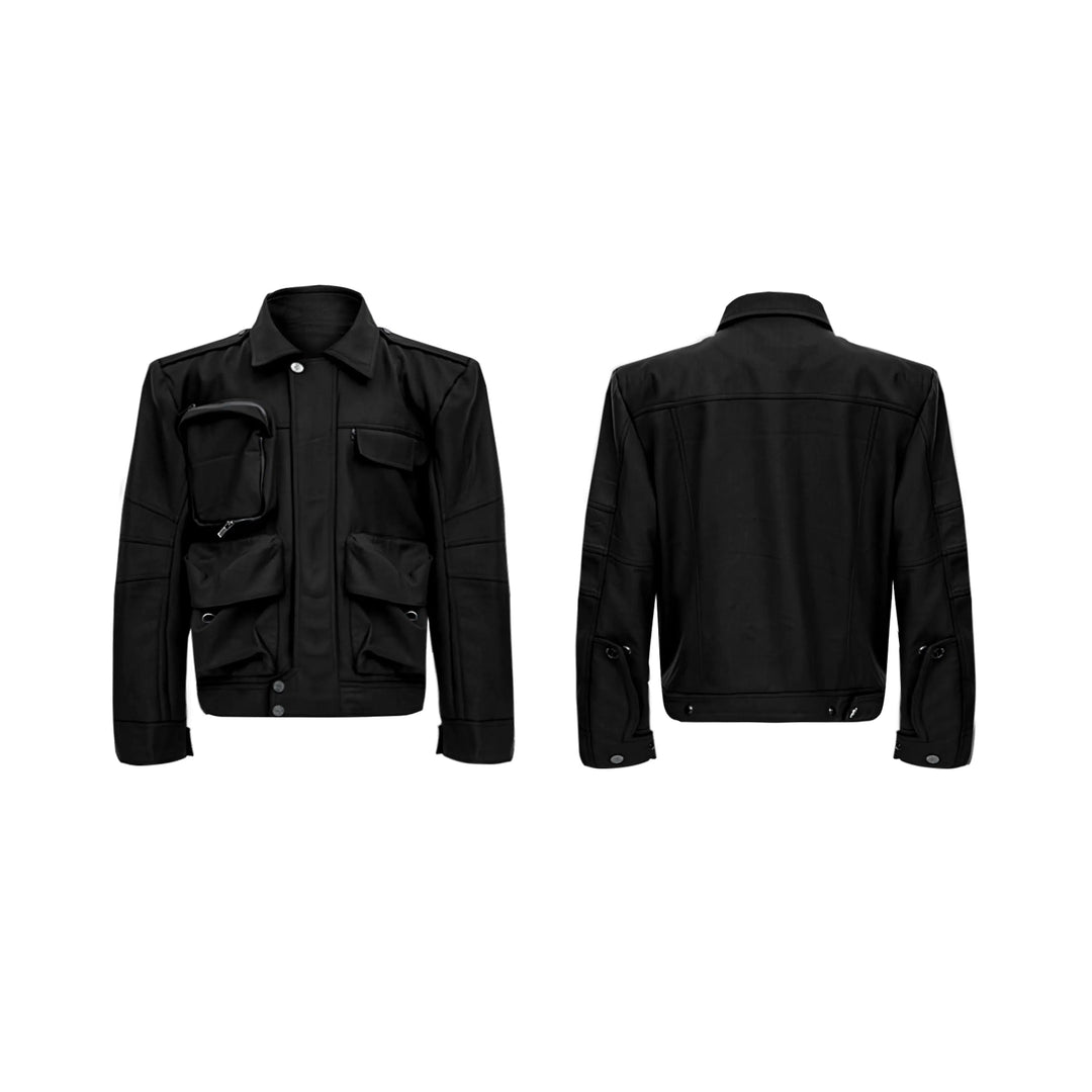 Multi-Pocket Workwear Jacket