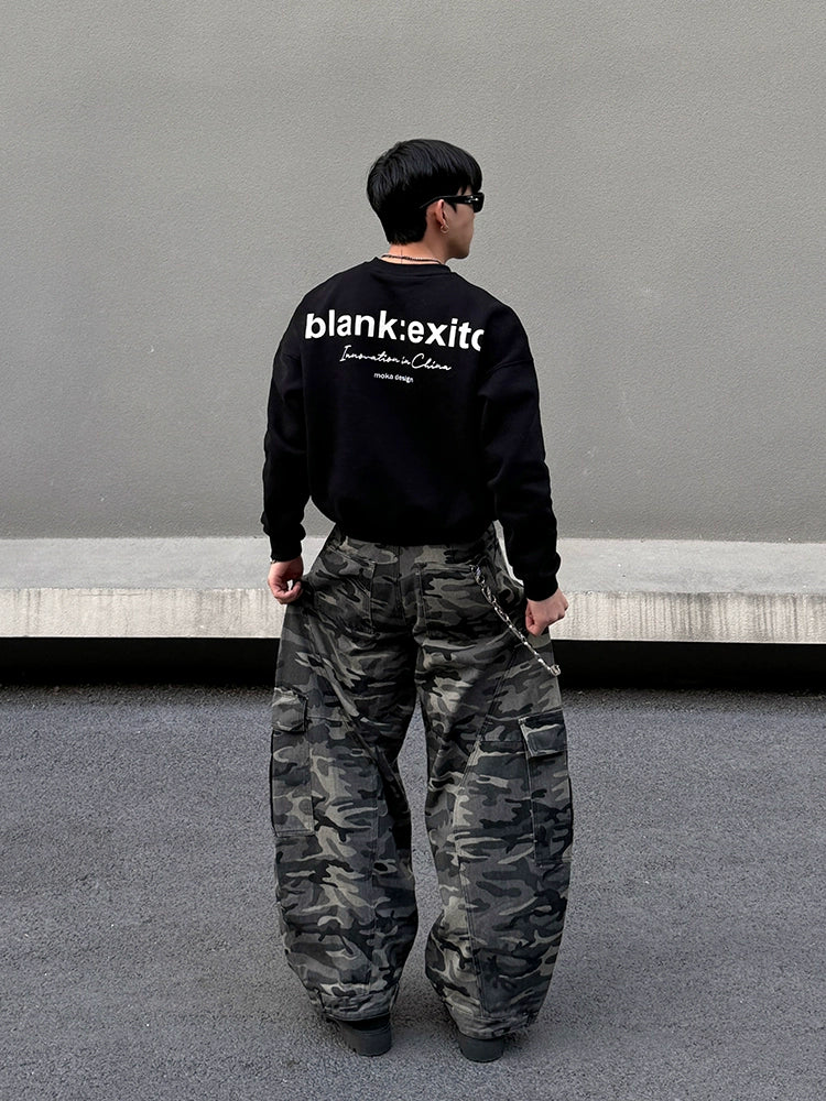 Baggy Camouflage Cargo Pants