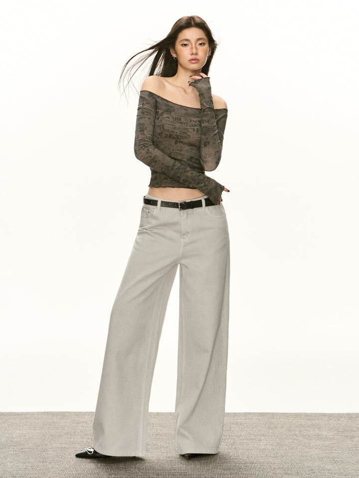 Retro Straight Loose Casual Pants