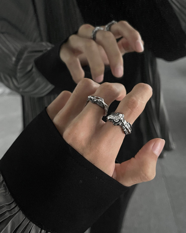 Retro Adjustable Open Index Finger Ring