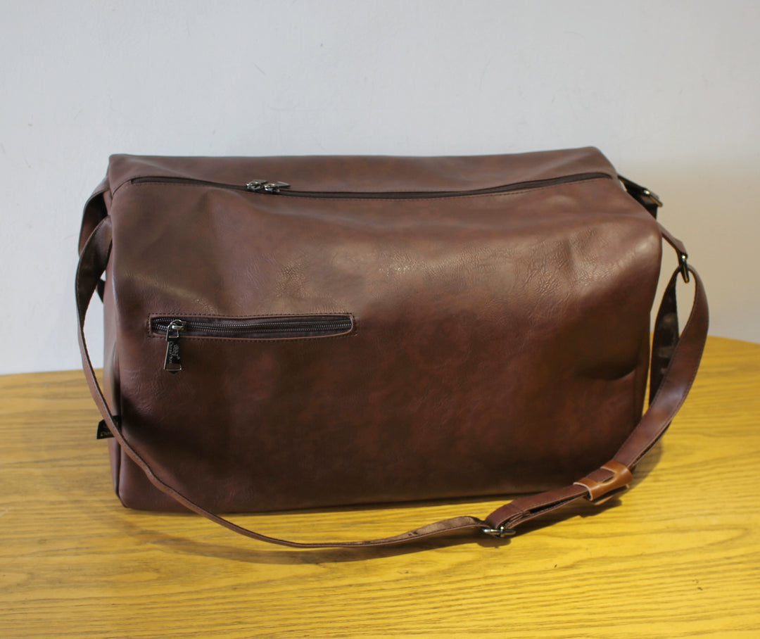 Large Capacity Leather Shoulder Bag