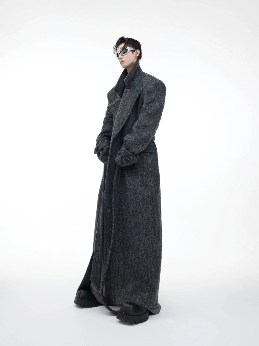 Argueculture Wool Coat with Pants-The Korean Fashion