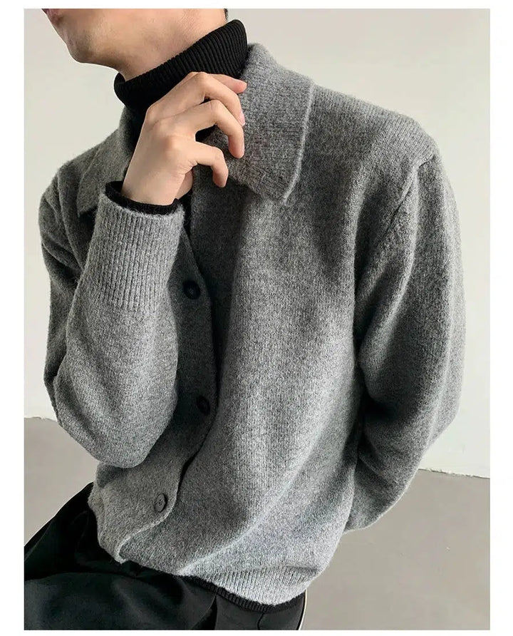 Knitwear Casual Cardigan