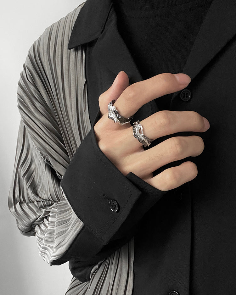 Retro Adjustable Open Index Finger Ring