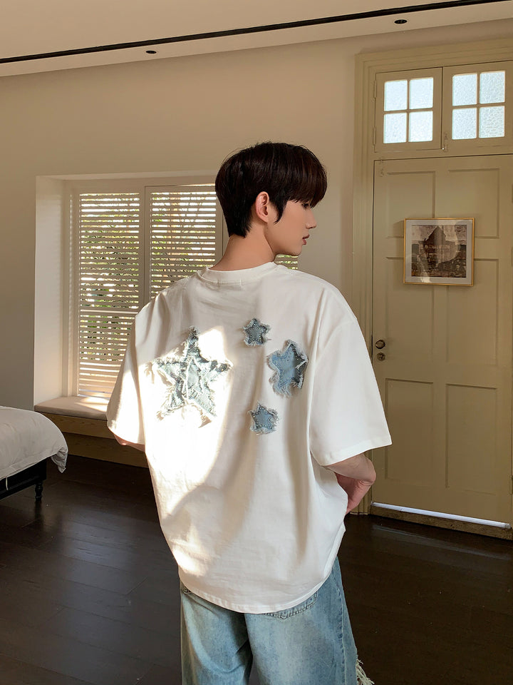 Star Patch Short-Sleeve T-Shirt