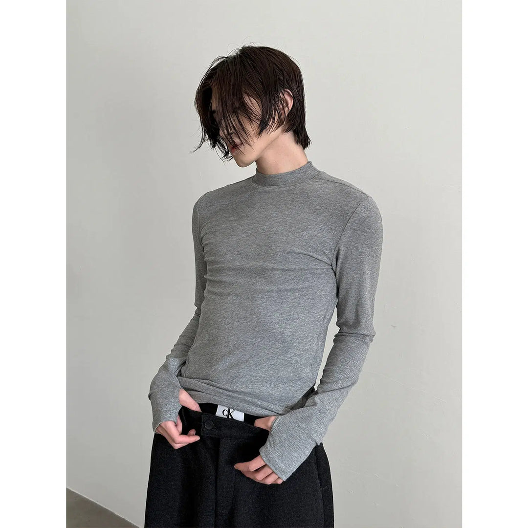 Slim Fit Long Sleeve Pullover