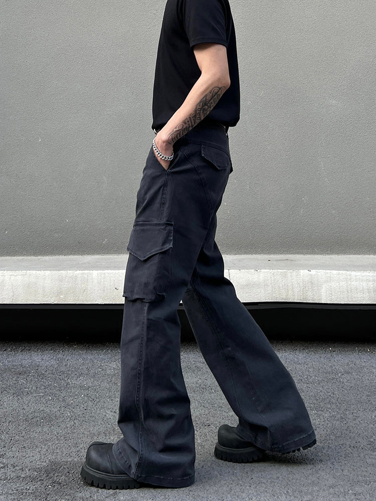 Vintage Multi-Pocket Cargo Pants