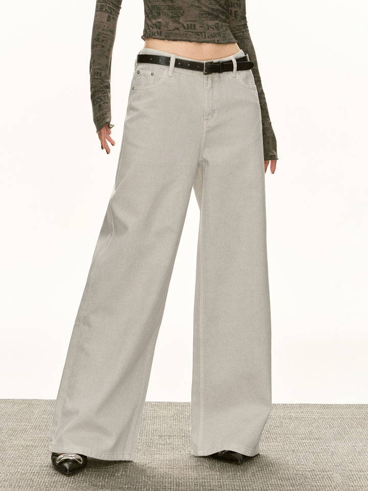 Retro Straight Loose Casual Pants