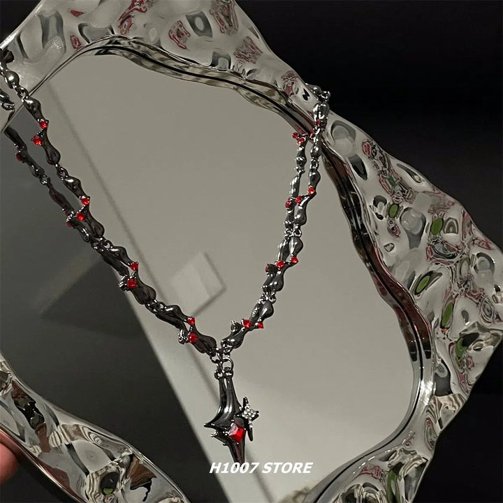 Red Star Necklace