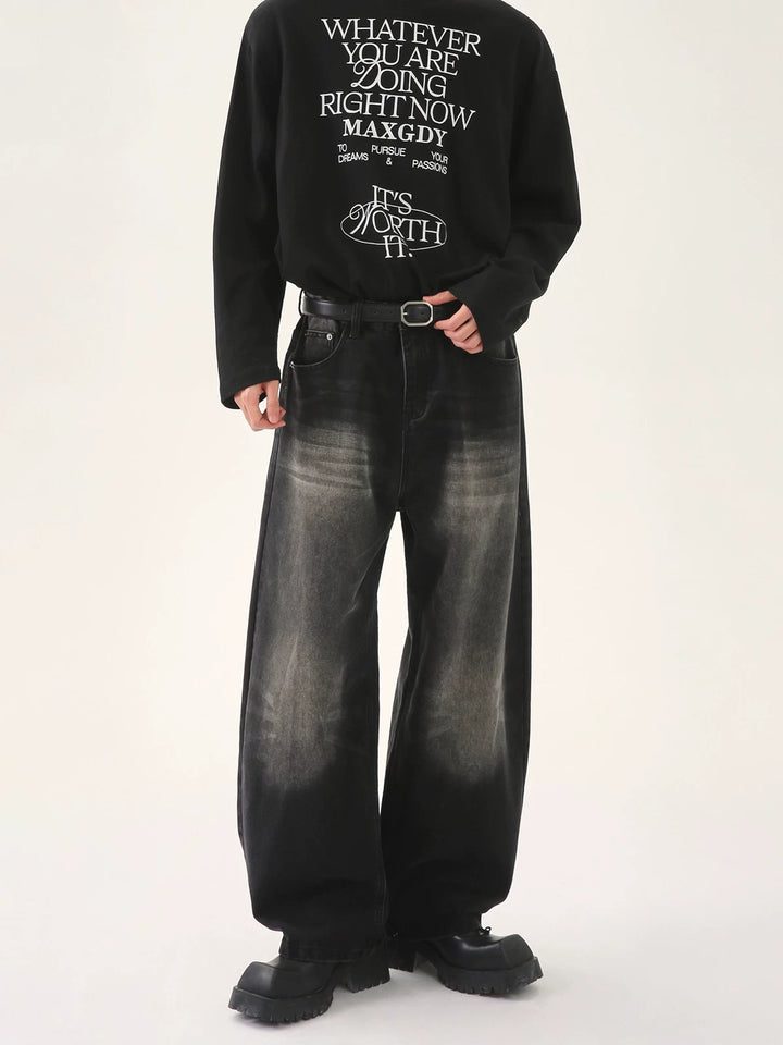 Loose Fit Wide-Leg Pants