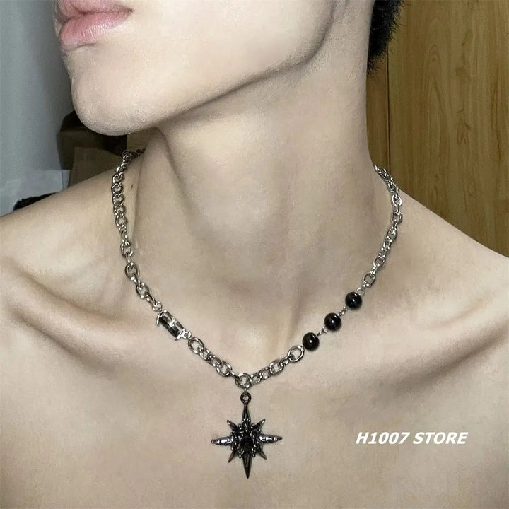 Black Star Necklace