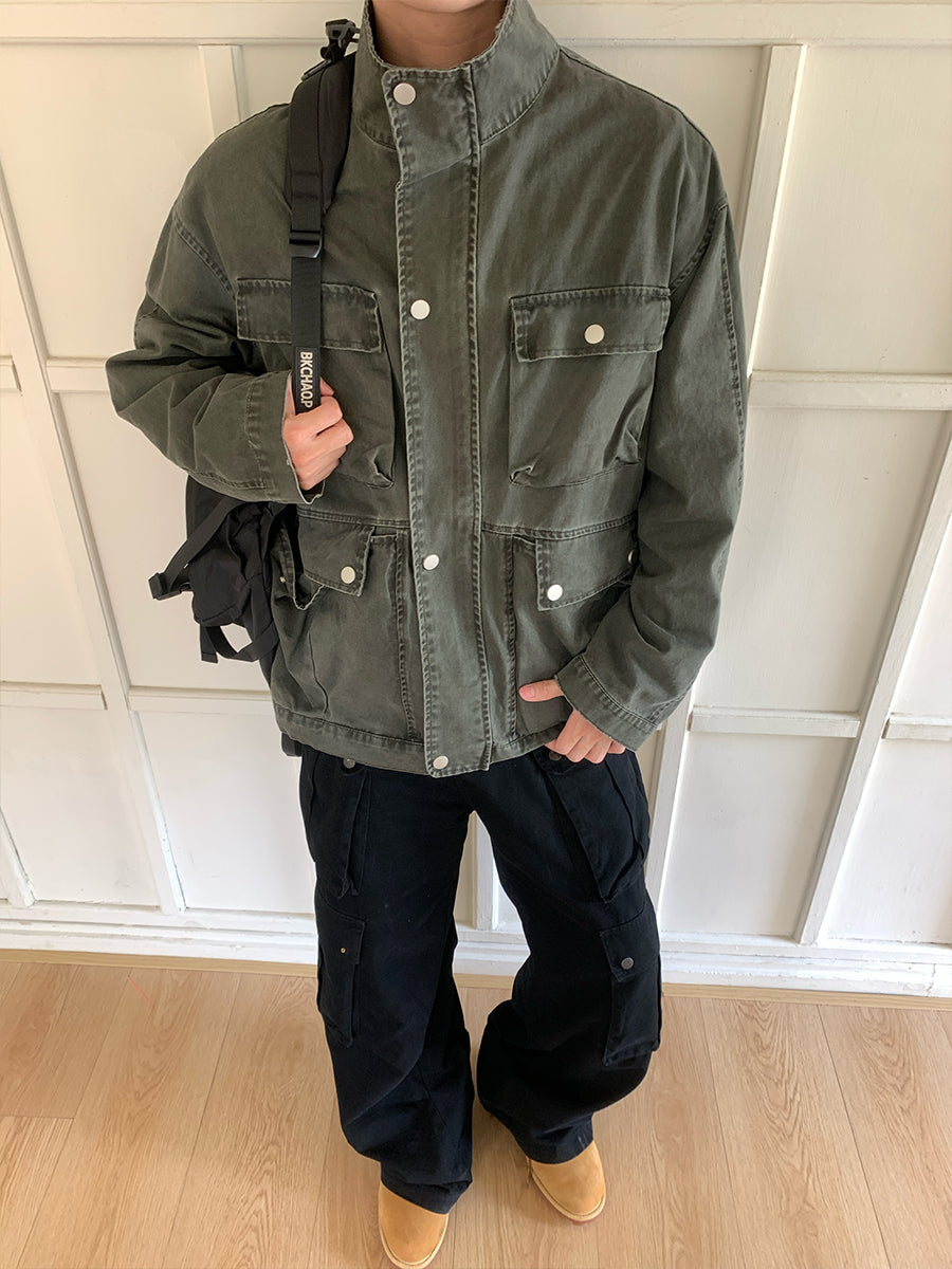 Cargo Jacket with Large Pockets