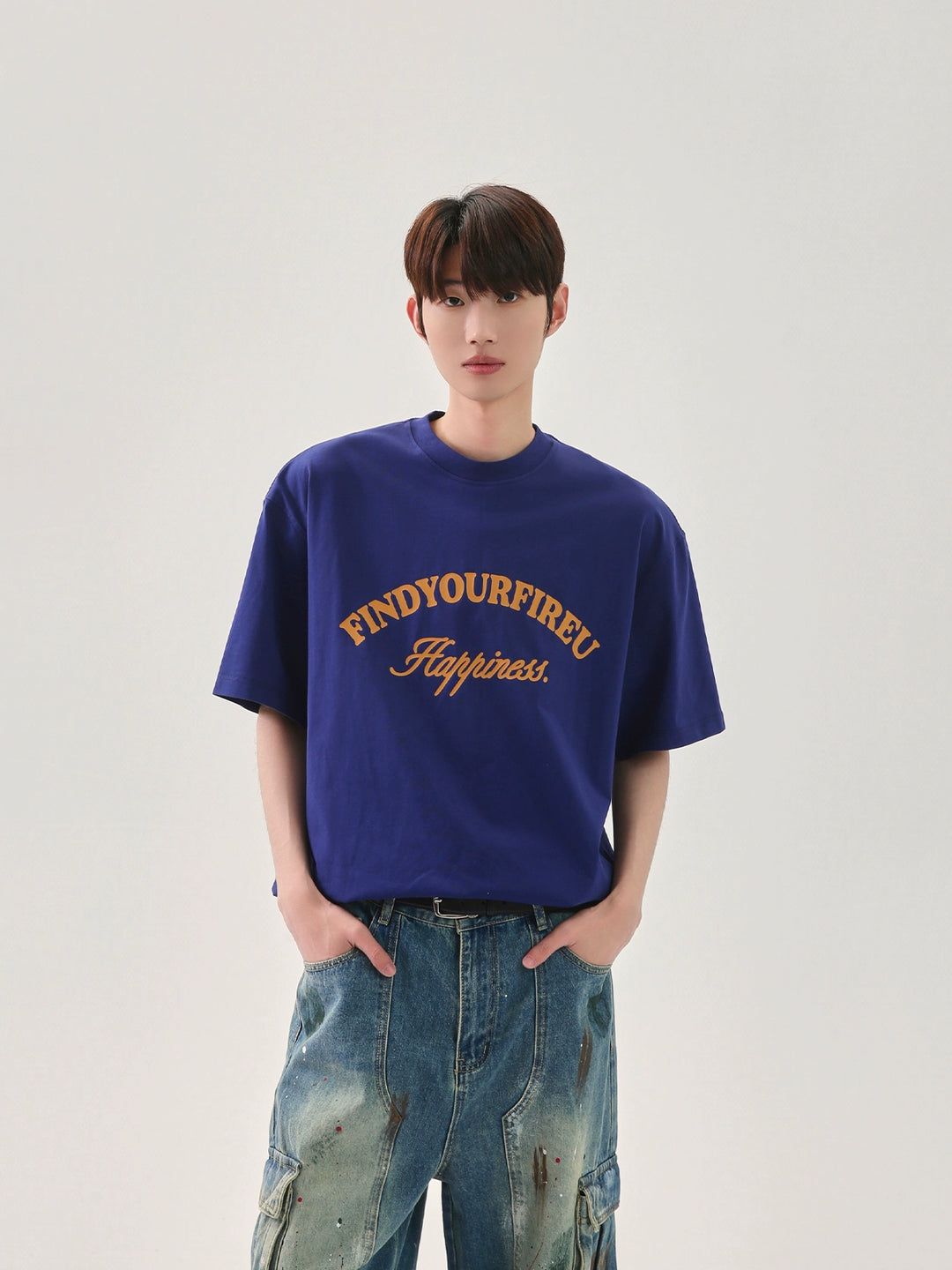 Loose Fit Letter T-shirt