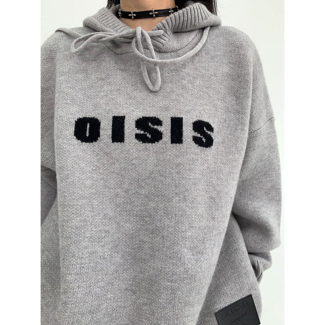 Minimalist Thickened Hooded Sweatshirt