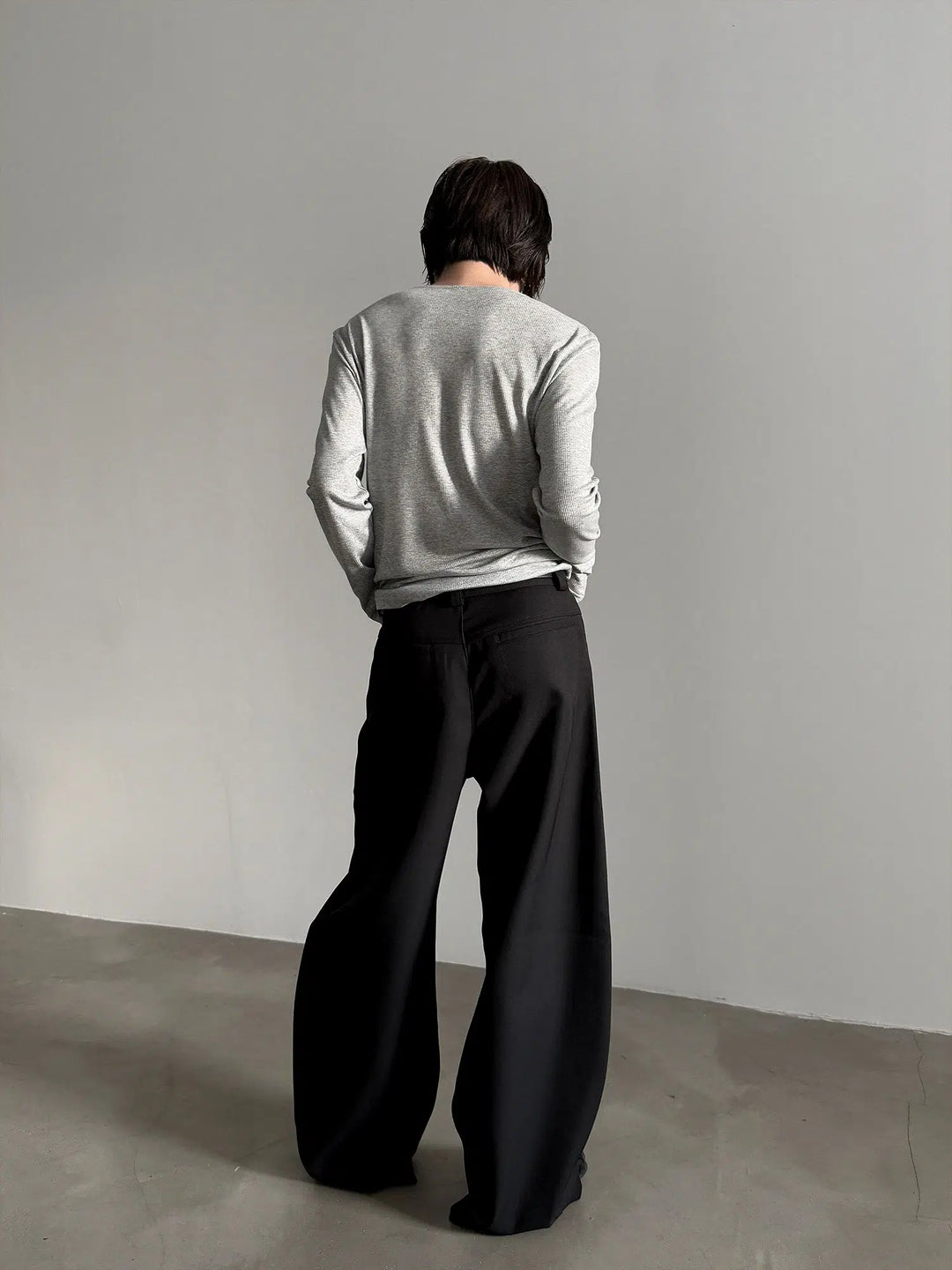 Wide-Leg High-End Casual Pants