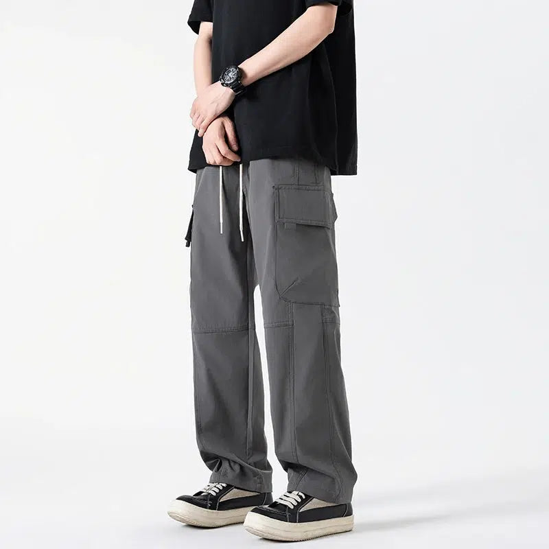 Casual Straight Fit Cargo Pants