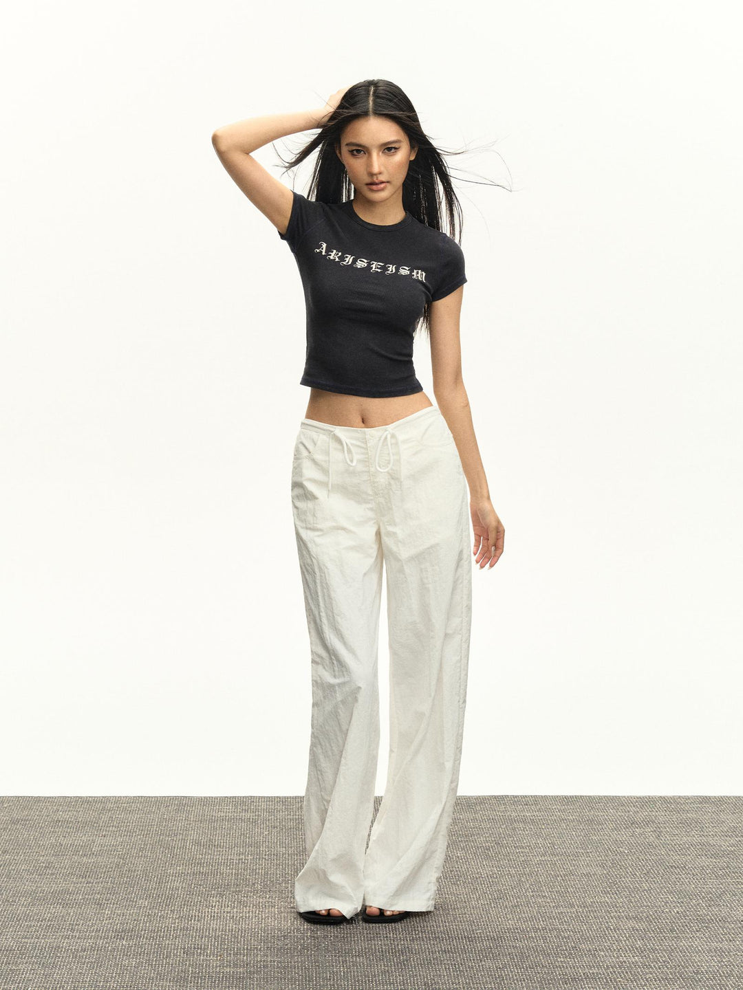 Retro Wide-Leg Loose Casual Pants