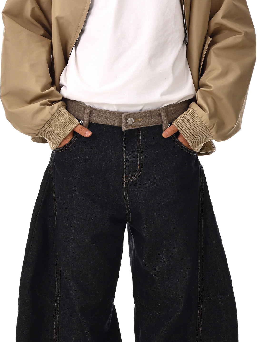 Wide-Leg Casual Street Pants