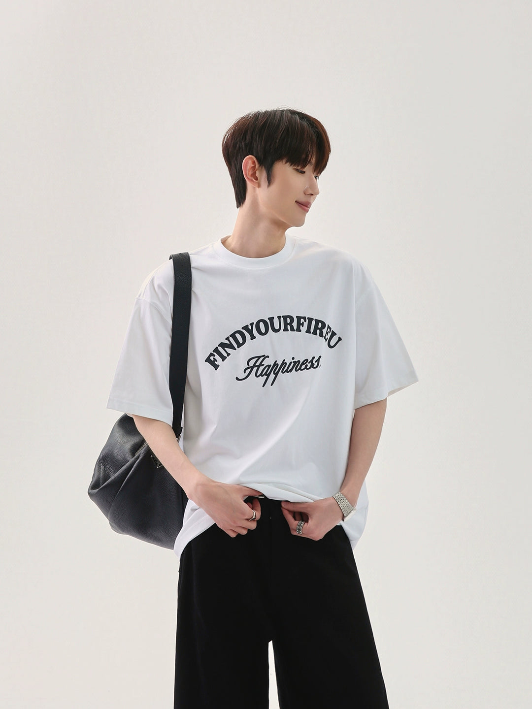 Loose Fit Letter T-shirt